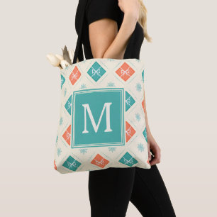 Initial für das stylische Nordic Pattern Monogramm