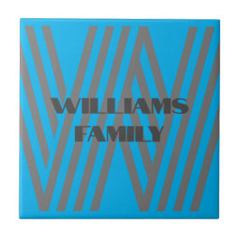 Initial-Keramik Fliese