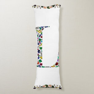 Initial L Seitenschläferkissen