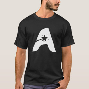 Initial Letter A Hauptstadt Alphabet Monogram T-Shirt