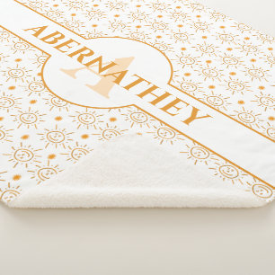 Initial Letter Monogram & Name Hand Drawn Sun Sherpadecke