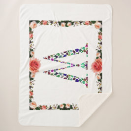 Initial Letter W Gemstone Design Sherpadecke