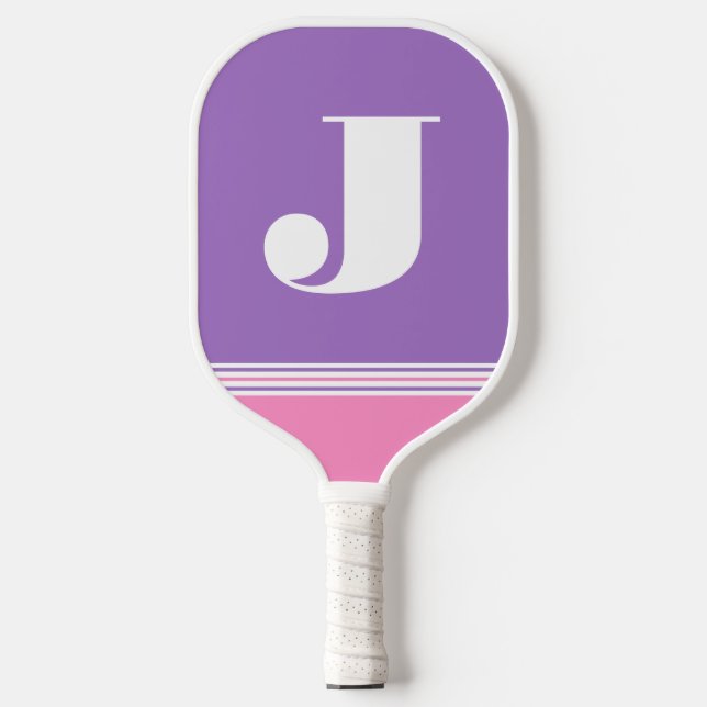 Initial Lila Pickleball Paddel Schläger (Vorderseite)