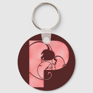 Initial P Schlüsselanhänger