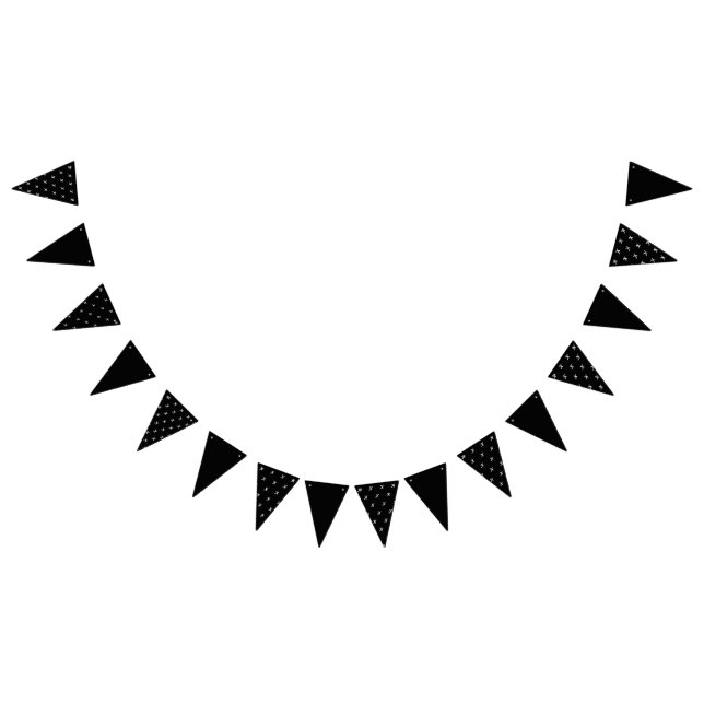 Initial Party Banner (Schwarz & Weiß) (Alle)