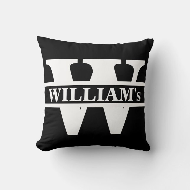 Initial Personalisiert Kissen (Vorderseite)