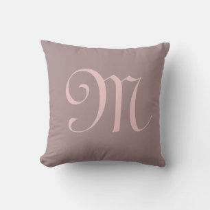 Initial Personalisierte Monogramm Kissen