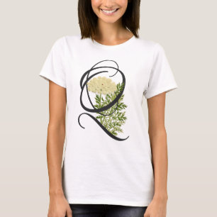 Initial Q, Vintage Queen Anne's Lace T-Shirt