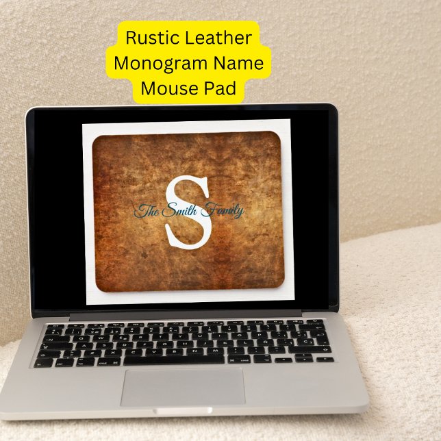 Initial-Terracotta Mousepad (Von Creator hochgeladen)