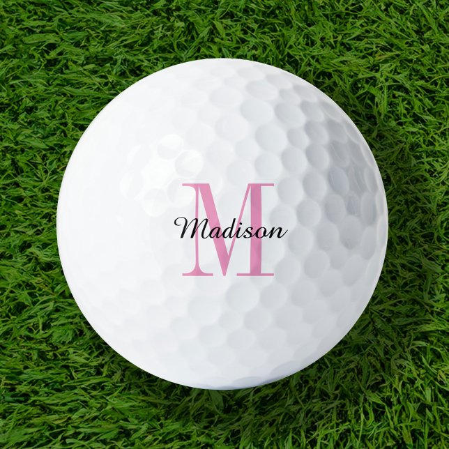 Initial und Name Personalisiert Golfball (Von Creator hochgeladen)