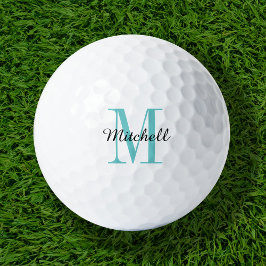 Initial und Name Personalisiert Golfball