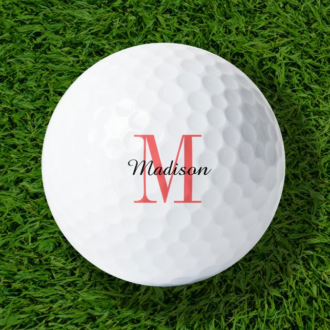 Initial und Name Personalisiert Golfball (Von Creator hochgeladen)