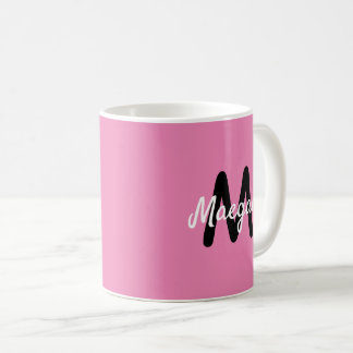 Initial- und Name-Tasse Kaffeetasse