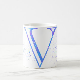 initial V mug Kaffeetasse