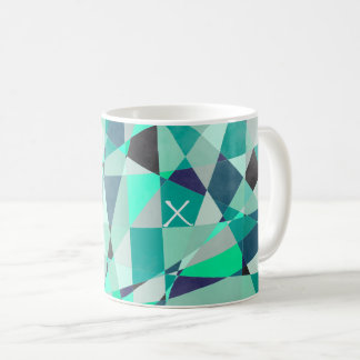 initial X mug Kaffeetasse