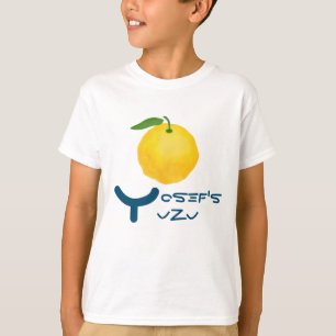 Initial Y für Ihren Anfangsnamen und Yuzu Fruit T-Shirt
