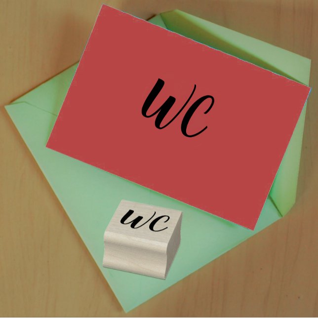 Initialbrief für Monogramm ( Ihre Initialen ) Gummistempel (Von Creator hochgeladen)