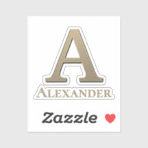 Initialbuchstabe A Monogramm