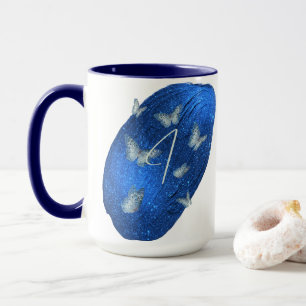 Initialbuchstaben für Royal Blue Butterfells Tasse
