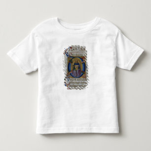 Initiale "D" Frau 531 f.169v Historiated Ki Kleinkind T-shirt