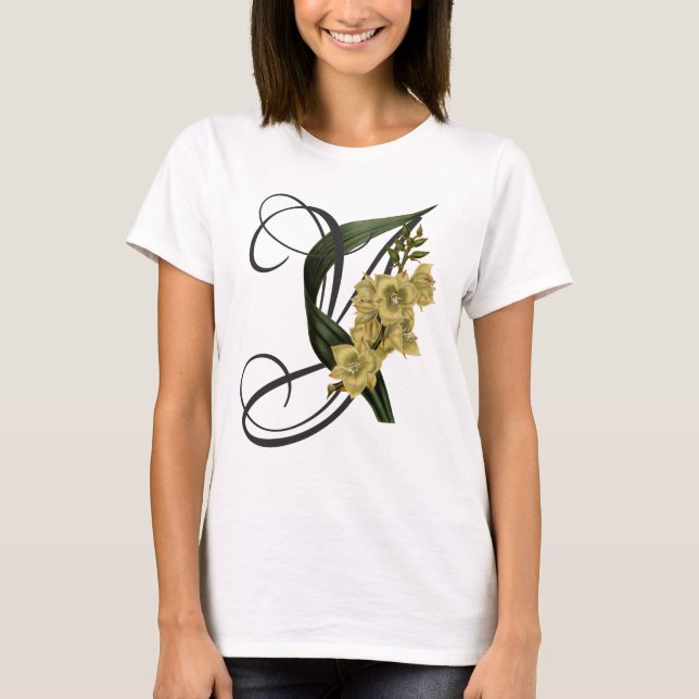 Initiale Y, Yucca T-Shirt (Vorderseite)