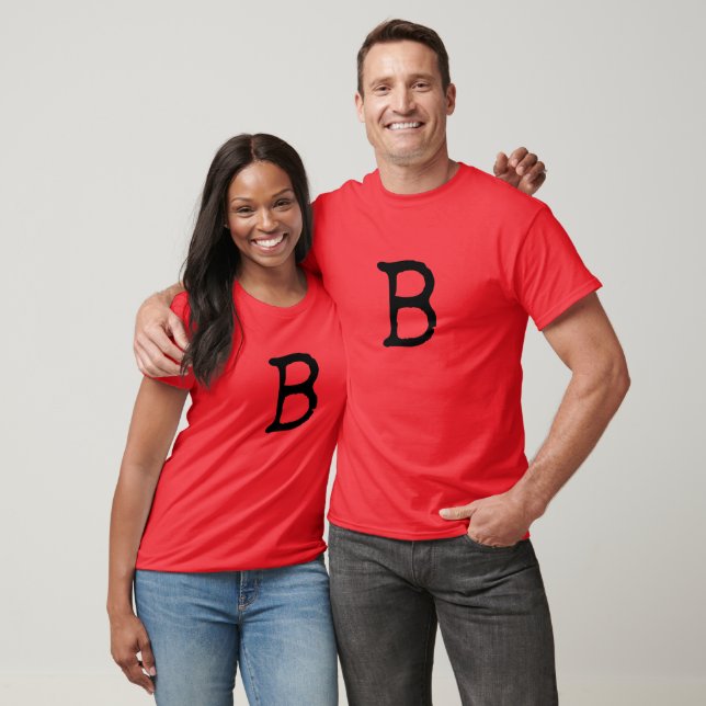 Initialen des Namens T-Shirt (Unisex)