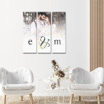 Initialen für das romantische benutzerdefinierte F Leinwanddruck<br><div class="desc">Romantische Custom Foto Overlay Initials Ampersand. Ersetzen Sie einfach das Foto mit Ihrem eigenen Favoriten für Landschaftsorientierung und hohe Auflösung. Personalisieren Sie Ihre Initialen einfach.</div>