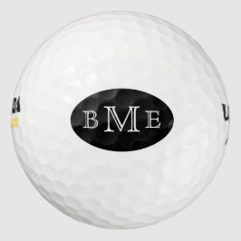 Initialen für die Men-Monogramm Golfball
