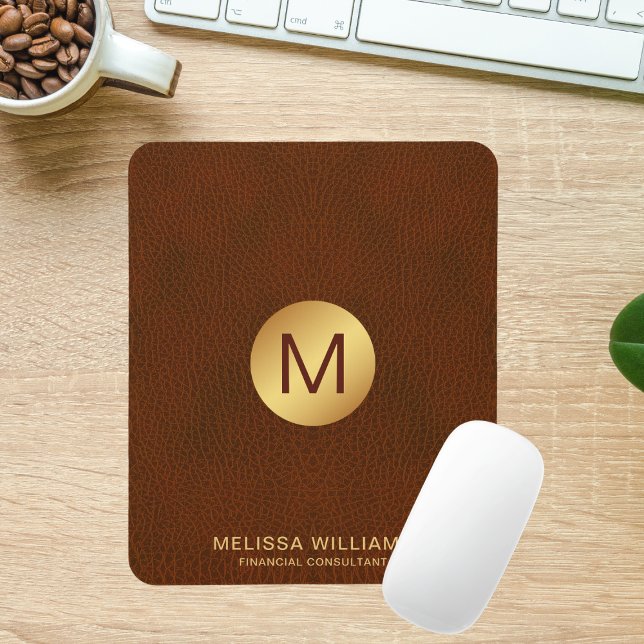 Initialen für Monogramme aus hochwertigem Grown Le Mousepad (Von Creator hochgeladen)