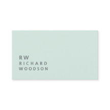 Initialen von "Wellness Pale Mint"| Einfach