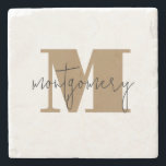 Initialer Name des benutzerdefinierten Personalisi Steinuntersetzer<br><div class="desc">Classic Drink Untersetzer mit Ihrem Monogramm Initial- und Familiennamen darüber,  schöne personalisierte Wohngestaltung oder als Geschenk geben! Ändern Sie die Farben entsprechend Ihrer Dekoration.</div>