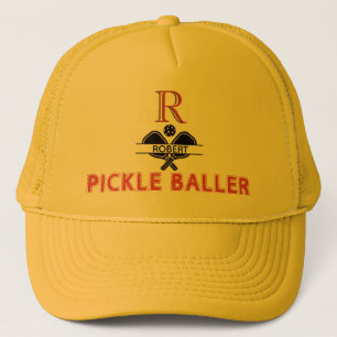 Initialer Name des Pickleball-Typ Truckerkappe
