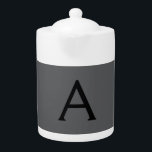 Initialer Name für das klassische Gray Simple Mono<br><div class="desc">Modernes Berufliches,  einfaches Design.</div>