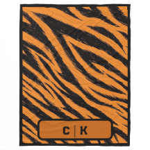 Initialmonogramm für die Tigerstreifen-Skin-Printw