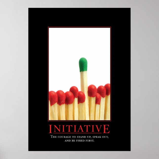 Initiative Motivierend Parody Poster (Vorne)