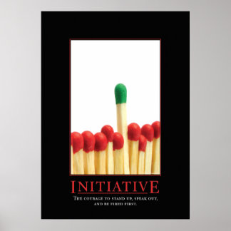 Initiative Motivierend Parody Poster
