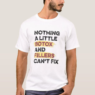 Injektor für Botox und Fillen mit ästhetischer Nur T-Shirt