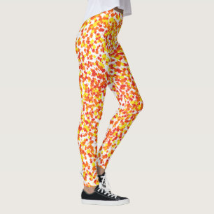 Ink Blotground by Shirley Taylor Leggings