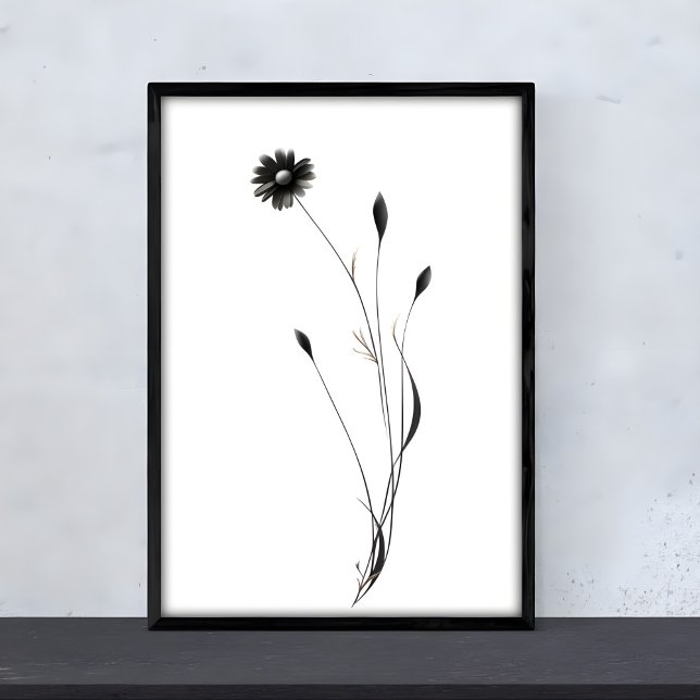 Ink Daisy Art - faszinierende Blumendesigns Poster (Von Creator hochgeladen)