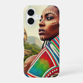 Ink Grace: African Muse Case iPhone 16 Hülle