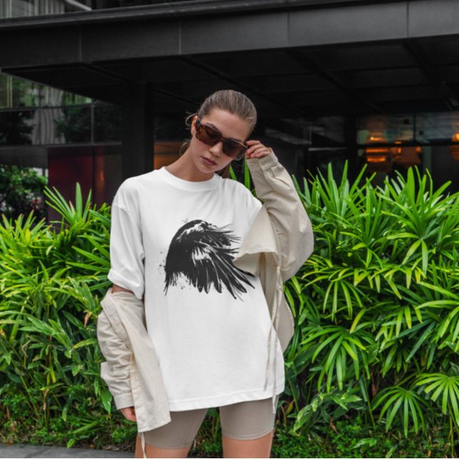 Ink Raven T-Shirt (Von Creator hochgeladen)