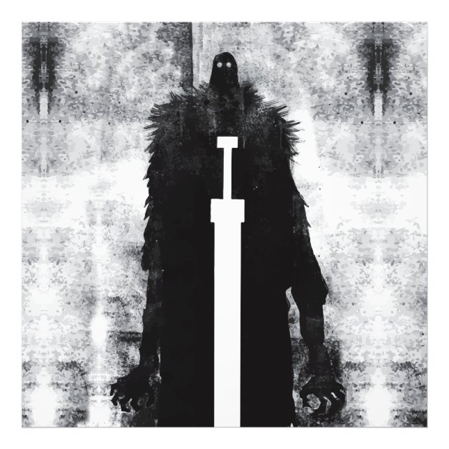 Ink Talking Fantasy V02 A Knight from hell Fotodruck (Vorne)