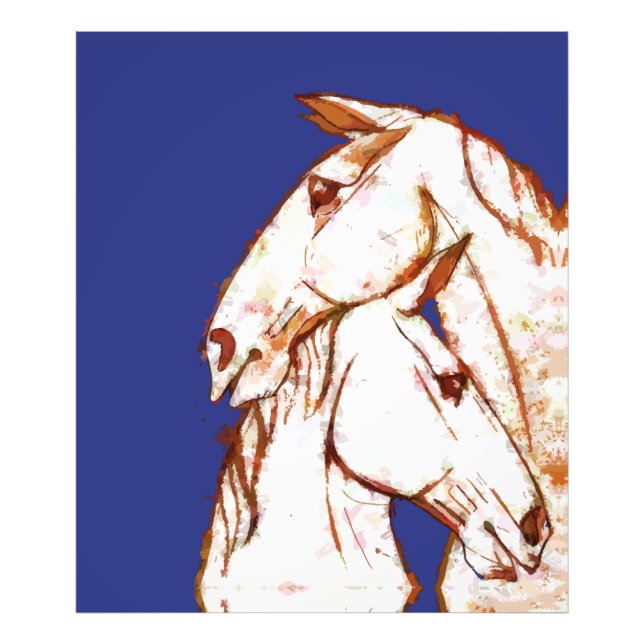 Ink Talking Fantasy V07 HORSE V02 Fotodruck (Vorne)