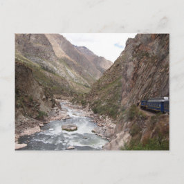 Inka-Bahn nach Machu Picchu Postkarte