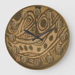 Inka Design Backlock Museum Bowl Große Wanduhr