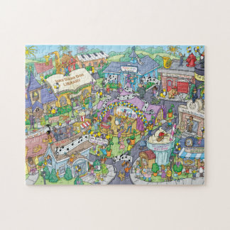 Inka Dinka Doo Town Neujahrstag Puzzle