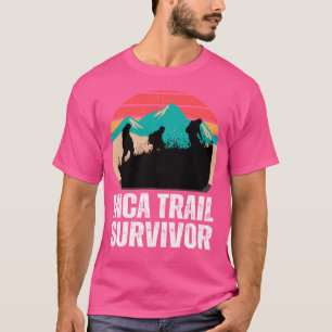 Inka Trail Survivor Peruanische Berge T-Shirt