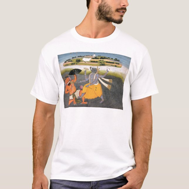 Inkarnation von Vishnu als Eber T-Shirt (Vorderseite)