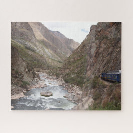 Inkaschienenzug zu Machu Picchu in Peru Puzzle