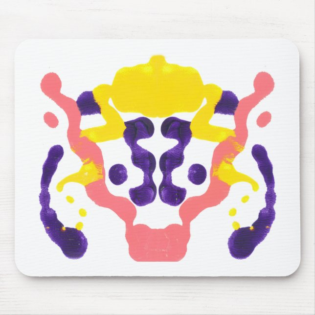 Inkblot Art Mousepad (Vorne)
